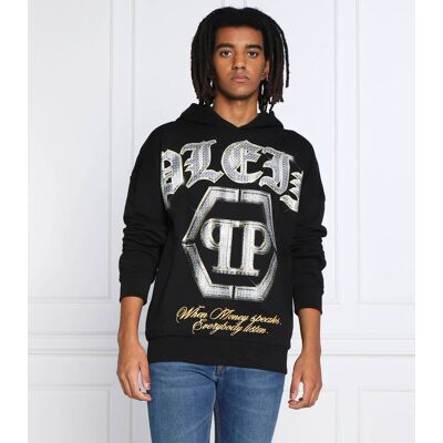 Philipp Plein Bluza z kapturem - Czarna - Bluza Philipp Plein Bluza z kapturem - Czarna - Bluza