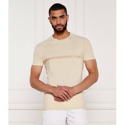 Boss BLACK T-shirt RN Slim Fit ecru XL Boss BLACK T-shirt RN Slim Fit ecru XL