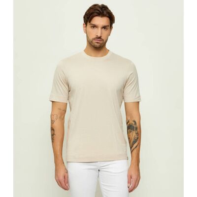 Gran Sasso T-shirt Regular Fit beżowy 56 Gran Sasso T-shirt Regular Fit beżowy 56
