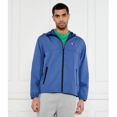 Tommy Jeans Kurtka Regular Fit niebieski XXL Tommy Jeans Kurtka Regular Fit niebieski XXL