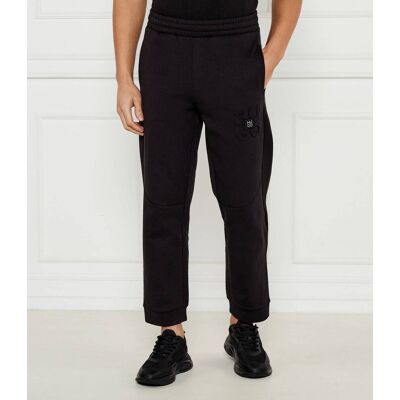 HUGO Spodnie dresowe Debospant Straight fit czarny M HUGO Spodnie dresowe Debospant Straight fit czarny M