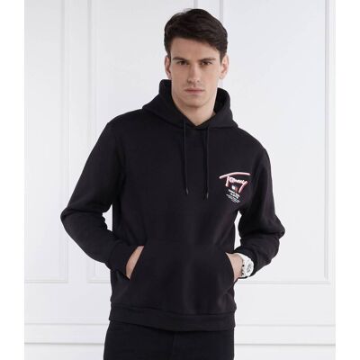 Tommy Jeans Bluza 3D STREET Regular Fit czarny XL Tommy Jeans Bluza 3D STREET Regular Fit czarny XL