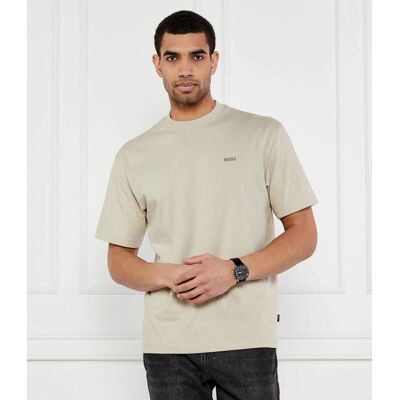 Boss ORANGE T-shirt Te_Nowhere Relaxed fit beżowy XXL Boss ORANGE T-shirt Te_Nowhere Relaxed fit beżowy XXL