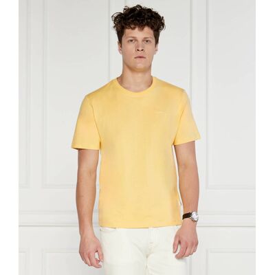 Pepe Jeans London T-shirt Regular Fit żółty XL Pepe Jeans London T-shirt Regular Fit żółty XL