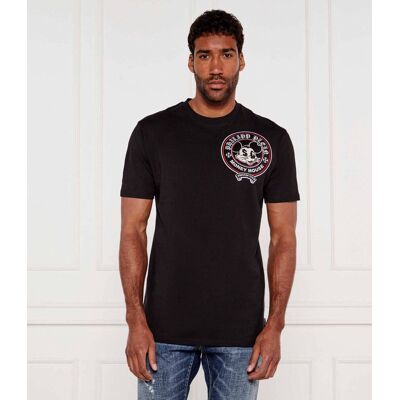 Philipp Plein T-shirt Money Mouse Regular Fit czarny XXL Philipp Plein T-shirt Money Mouse Regular Fit czarny XXL