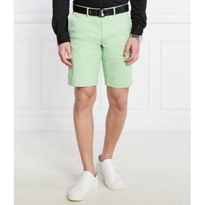 Calvin Klein Szorty chino + pasek MODERN TWILL Slim Fit limonkowy 38 Calvin Klein Szorty chino + pasek MODERN TWILL Slim Fit limonkowy 38