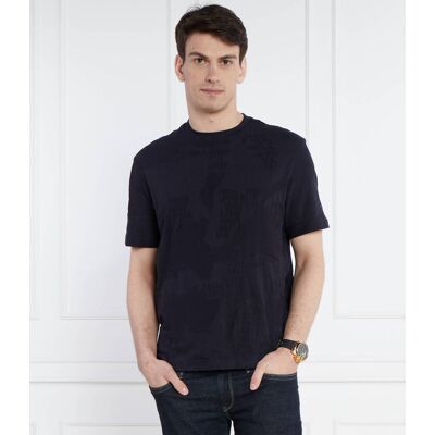 Giorgio Armani Exchange T-shirt Regular Fit granatowy M Giorgio Armani Exchange T-shirt Regular Fit granatowy M