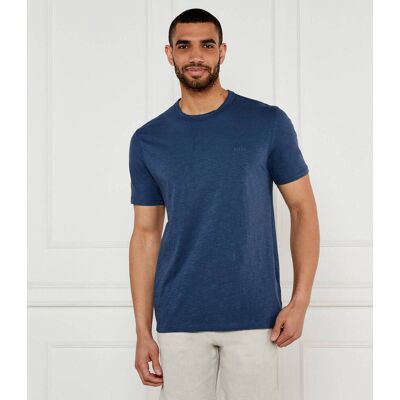Boss ORANGE T-shirt Tegood Regular Fit niebieski S Boss ORANGE T-shirt Tegood Regular Fit niebieski S