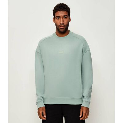 HUGO Bluza Delastcrew Regular Fit miętowy L HUGO Bluza Delastcrew Regular Fit miętowy L