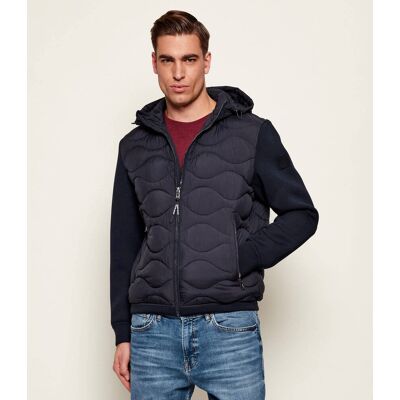 Joop! Jeans Kurtka bomber Tobie Regular Fit granatowy 50 Joop! Jeans Kurtka bomber Tobie Regular Fit granatowy 50