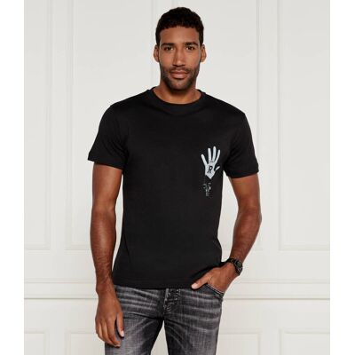 John Richmond T-shirt Regular Fit czarny M John Richmond T-shirt Regular Fit czarny M