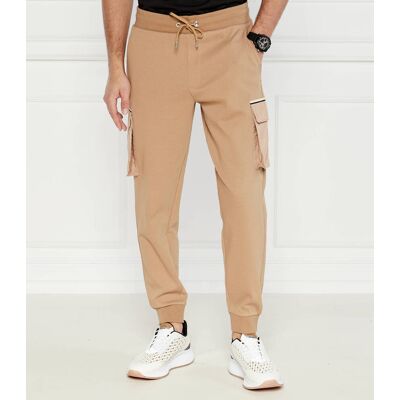 Boss BLACK Spodnie dresowe C-Larsen Regular Fit brązowy XXL Boss BLACK Spodnie dresowe C-Larsen Regular Fit brązowy XXL
