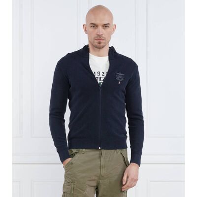 Aeronautica Militare Bluza Regular Fit granatowy M Aeronautica Militare Bluza Regular Fit granatowy M