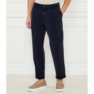 Boss BLACK Spodnie C-Perin-PL Slim Fit granatowy 52 Boss BLACK Spodnie C-Perin-PL Slim Fit granatowy 52