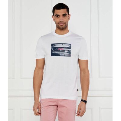 Boss ORANGE T-shirt Te_Dune Regular Fit biały L Boss ORANGE T-shirt Te_Dune Regular Fit biały L