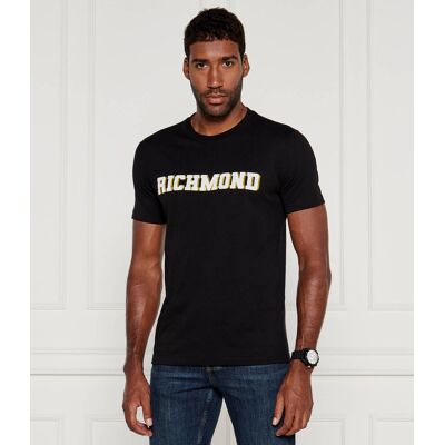 John Richmond T-shirt Belko Regular Fit czarny M John Richmond T-shirt Belko Regular Fit czarny M