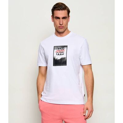 Boss ORANGE T-shirt Te_Dj Regular Fit biały XL Boss ORANGE T-shirt Te_Dj Regular Fit biały XL