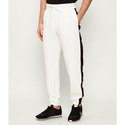 Giorgio Armani Exchange Spodnie dresowe Regular Fit biały XXL Giorgio Armani Exchange Spodnie dresowe Regular Fit biały XXL