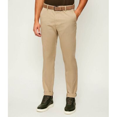 Joop! Jeans Spodnie chino Matthew Modern fit beżowy 36/32 Joop! Jeans Spodnie chino Matthew Modern fit beżowy 36/32