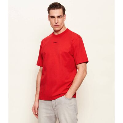 HUGO T-shirt Dapolino Relaxed fit czerwony XS HUGO T-shirt Dapolino Relaxed fit czerwony XS