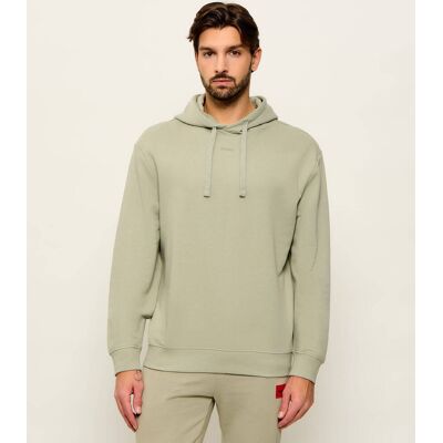 HUGO Bluza Dapo Relaxed fit zielony S HUGO Bluza Dapo Relaxed fit zielony S