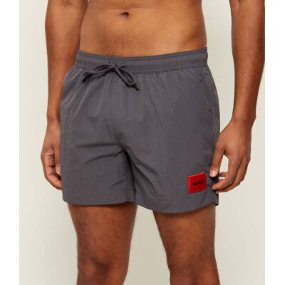 Hugo Bodywear Szorty kąpielowe DOMINICA Regular Fit szary L Hugo Bodywear Szorty kąpielowe DOMINICA Regular Fit szary L