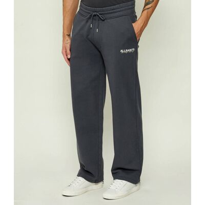 AllSaints Spodnie dresowe EMBLEM Loose fit grafitowy L AllSaints Spodnie dresowe EMBLEM Loose fit grafitowy L