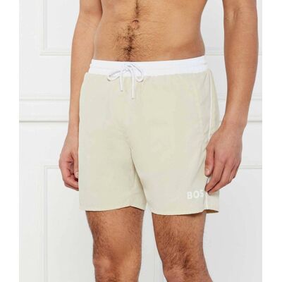 Boss BLACK Szorty kąpielowe Starfish Regular Fit kremowy XXL Boss BLACK Szorty kąpielowe Starfish Regular Fit kremowy XXL