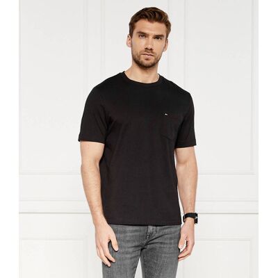 Tommy Hilfiger T-shirt POCKET TEE Regular Fit czarny S Tommy Hilfiger T-shirt POCKET TEE Regular Fit czarny S