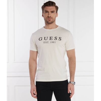 Guess Underwear T-shirt Regular Fit stretch ecru L Guess Underwear T-shirt Regular Fit stretch ecru L
