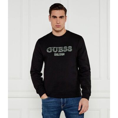 Guess Bluza Slim Fit czarny XL Guess Bluza Slim Fit czarny XL