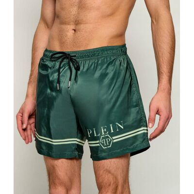 Philipp Plein Szorty kąpielowe AREA B Regular Fit zielony S Philipp Plein Szorty kąpielowe AREA B Regular Fit zielony S