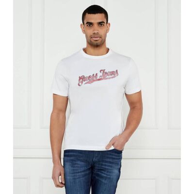 Guess Jeans T-shirt 1981 Regular Fit biały S Guess Jeans T-shirt 1981 Regular Fit biały S