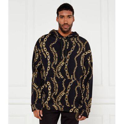 Versace Jeans Couture Bluza Loose fit czarny XL Versace Jeans Couture Bluza Loose fit czarny XL
