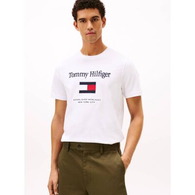 Tommy Hilfiger T-shirt TH x F.C. Liverpool Regular Fit biały M Tommy Hilfiger T-shirt TH x F.C. Liverpool Regular Fit biały M