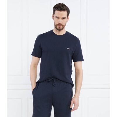 Boss BLACK T-shirt Waffle Regular Fit czarny XL Boss BLACK T-shirt Waffle Regular Fit czarny XL