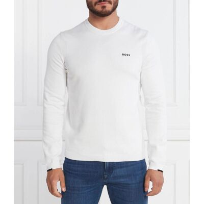 Boss GREEN Sweter Ever-X Regular Fit biały XL Boss GREEN Sweter Ever-X Regular Fit biały XL
