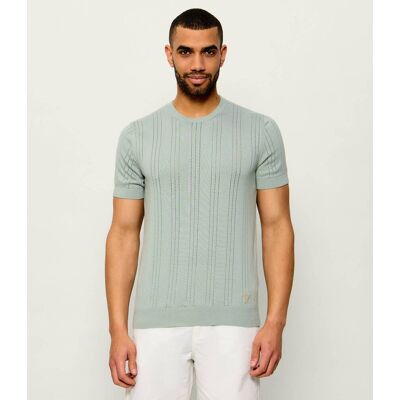 Guess Sweter LINDON Regular Fit zielony S Guess Sweter LINDON Regular Fit zielony S