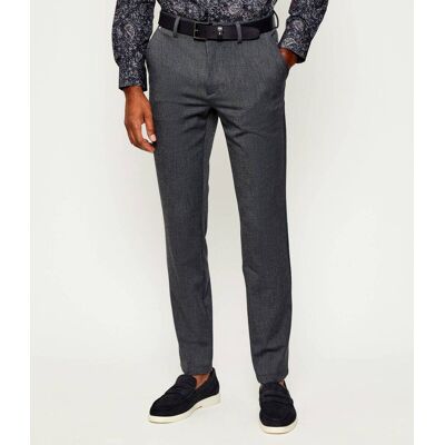 Boss BLACK Spodnie H-Kaiton1 Slim Fit szary 36/34 Boss BLACK Spodnie H-Kaiton1 Slim Fit szary 36/34