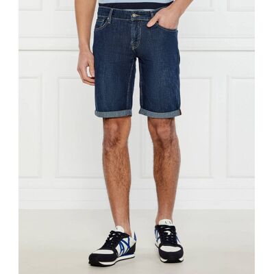 Guess Jeansowe szorty Sonny Regular Fit granatowy 38 Guess Jeansowe szorty Sonny Regular Fit granatowy 38