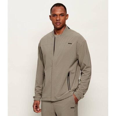 Boss GREEN Bluza SW_Terrace FZ Relaxed fit brązowy XXL Boss GREEN Bluza SW_Terrace FZ Relaxed fit brązowy XXL