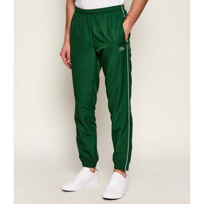 Lacoste Spodnie dresowe Regular Fit zielony L Lacoste Spodnie dresowe Regular Fit zielony L