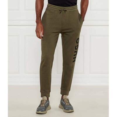 HUGO Spodnie dresowe Dutschi Regular Fit oliwkowy XXL HUGO Spodnie dresowe Dutschi Regular Fit oliwkowy XXL
