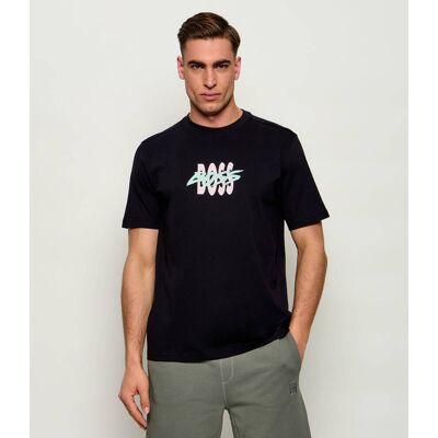 Boss ORANGE T-shirt Te_Bass Regular Fit czarny XXXL Boss ORANGE T-shirt Te_Bass Regular Fit czarny XXXL