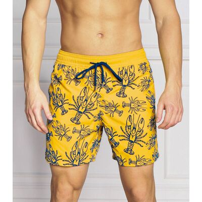 Vilebrequin Szorty kąpielowe MOOREA Regular Fit żółty S Vilebrequin Szorty kąpielowe MOOREA Regular Fit żółty S