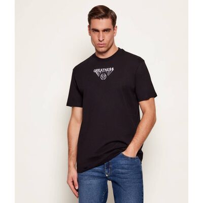 Philipp Plein T-shirt Greatness Regular Fit czarny XL Philipp Plein T-shirt Greatness Regular Fit czarny XL