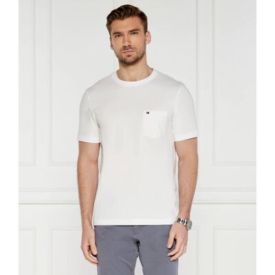 Tommy Hilfiger T-shirt POCKET TEE Regular Fit biały XXL Tommy Hilfiger T-shirt POCKET TEE Regular Fit biały XXL