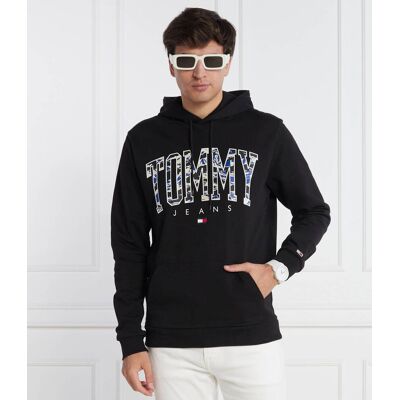 Tommy Jeans Bluza CAMO NEW VRSTY Regular Fit czarny M Tommy Jeans Bluza CAMO NEW VRSTY Regular Fit czarny M