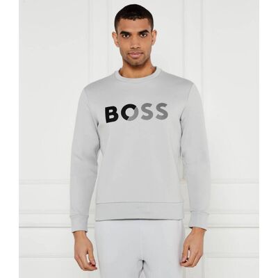 Boss GREEN Bluza Salbo Regular Fit stretch szary XXL Boss GREEN Bluza Salbo Regular Fit stretch szary XXL