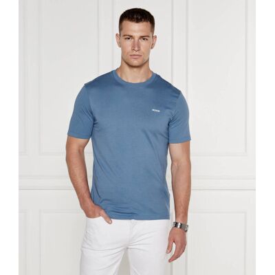 HUGO T-shirt Dero222 Regular Fit niebieski S HUGO T-shirt Dero222 Regular Fit niebieski S